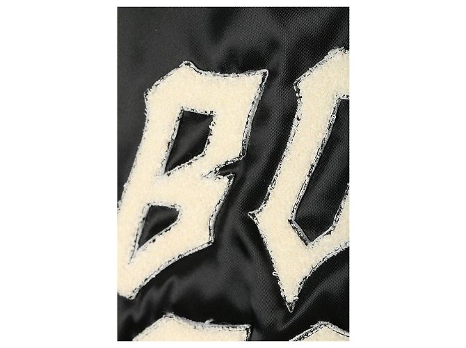 Céline Satin Nylon Teddy Jacket Black - view 9