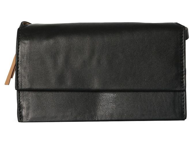 Bolso de cuero con correa Dries Van Noten Black Negro - vista 2