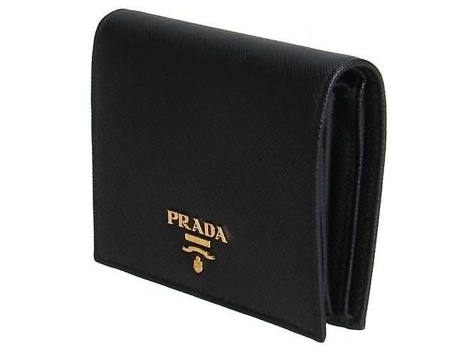 Cartera Prada Saffiano de piel negra Negro - vista 2