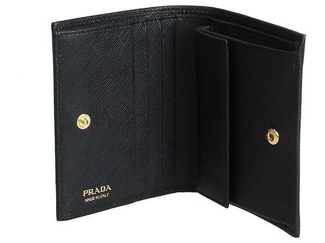 Cartera Prada Saffiano de piel negra Negro - vista 5