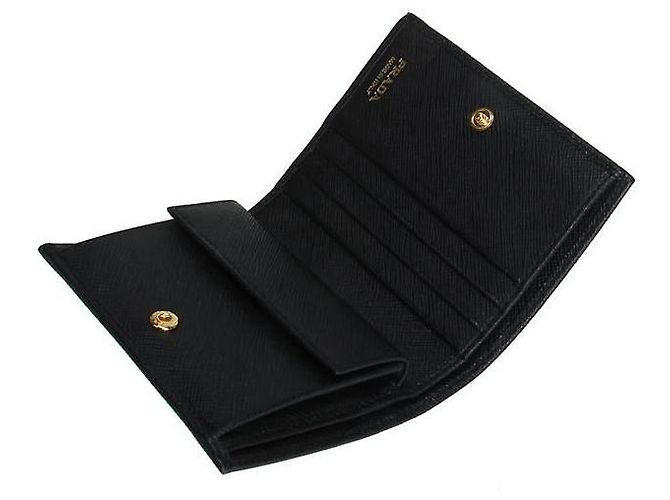 Cartera Prada Saffiano de piel negra Negro - vista 6