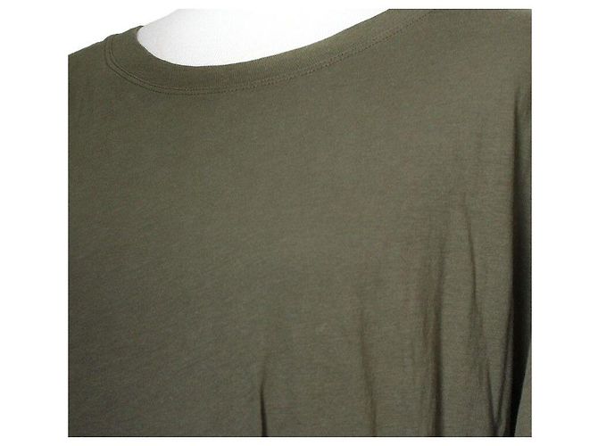 Dries Van Noten T-Shirt Olivengrün Braun - Ansicht 4