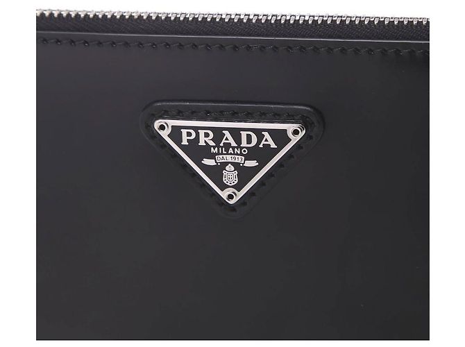 Prada Mini bolso negro cepillado - vista 11