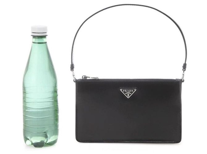 Prada Mini bolso negro cepillado - vista 5