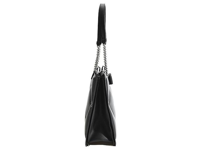 Salvatore Ferragamo Saco Tote acolchoado Viva Bow com strass Preto - vista 13