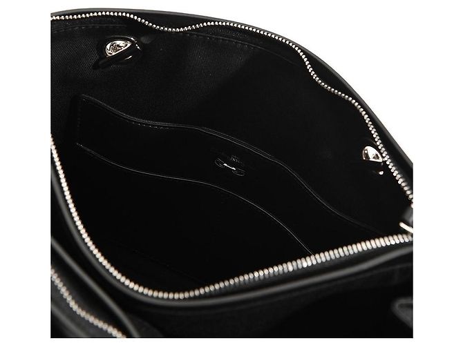 Salvatore Ferragamo Saco Tote acolchoado Viva Bow com strass Preto - vista 18