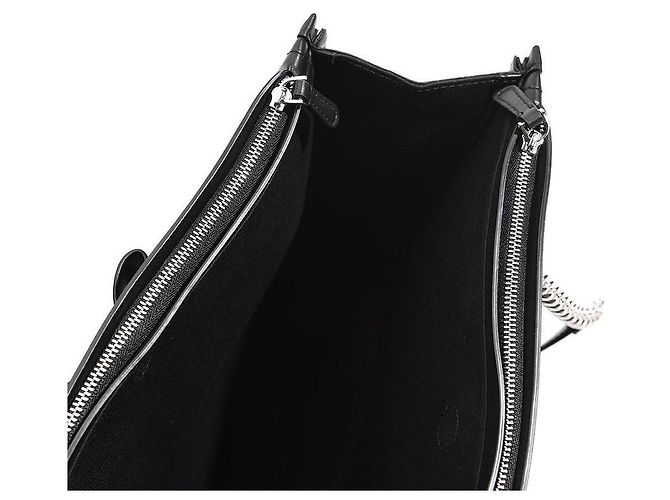 Salvatore Ferragamo Saco Tote acolchoado Viva Bow com strass Preto - vista 7