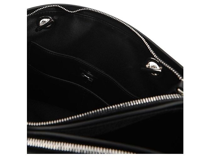 Salvatore Ferragamo Saco Tote acolchoado Viva Bow com strass Preto - vista 9