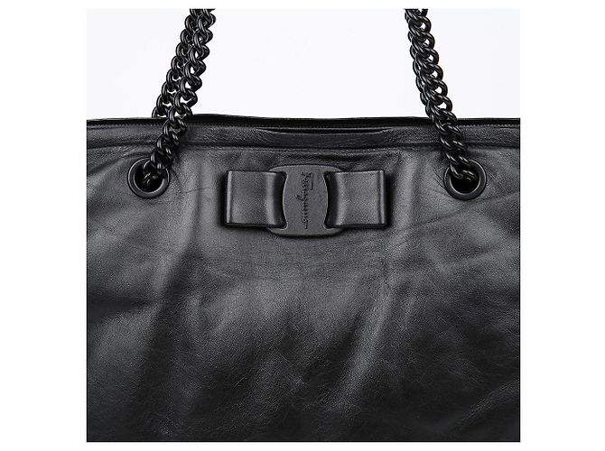 Salvatore Ferragamo Viva Bow Tote Schultertasche - Ansicht 2