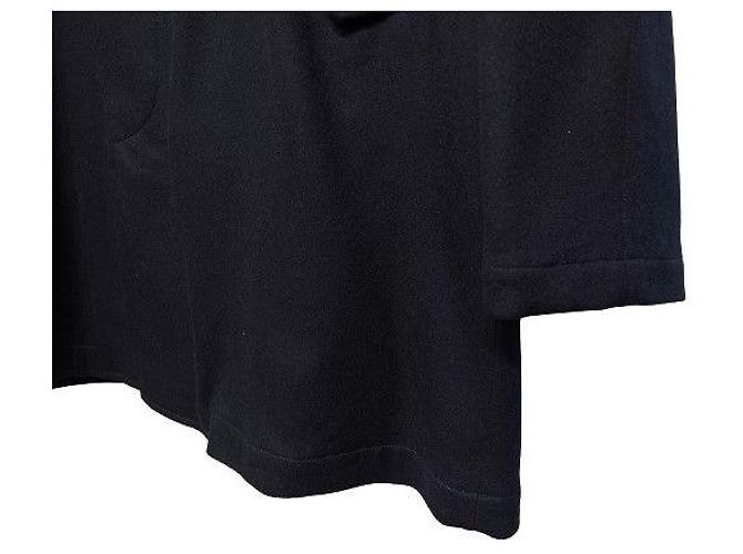 Loro Piana Abrigo con capucha de cachemira azul marino Negro - vista 6