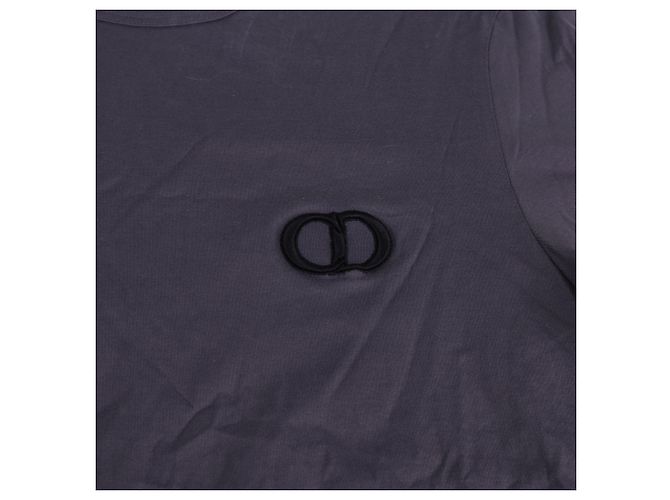 Dior CD Icon Logo Baumwoll-T-Shirt in Lila XL - Ansicht 5