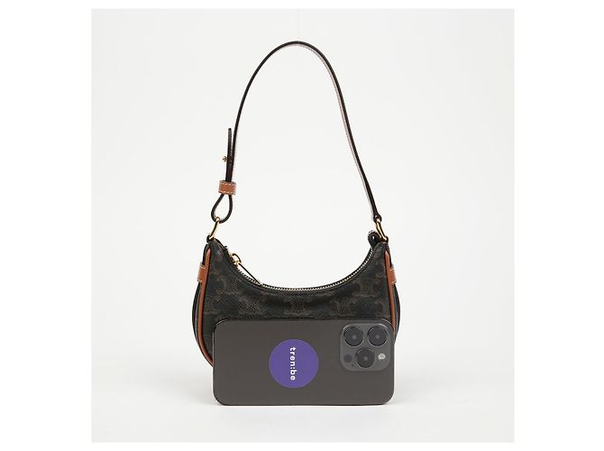 16 Céline Hobo Mini Schultertasche Schwarz - Ansicht 7