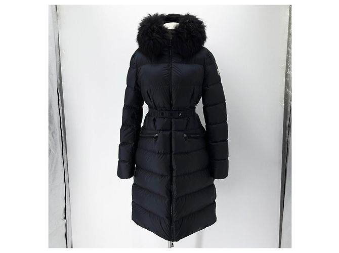 Moncler Boeidic langer Steppjacken Blau - Ansicht 2