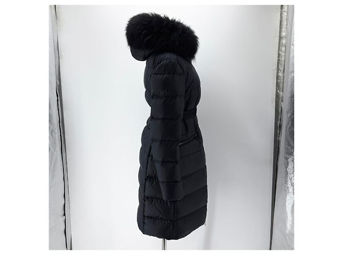 Moncler Boeidic langer Steppjacken Blau - Ansicht 4