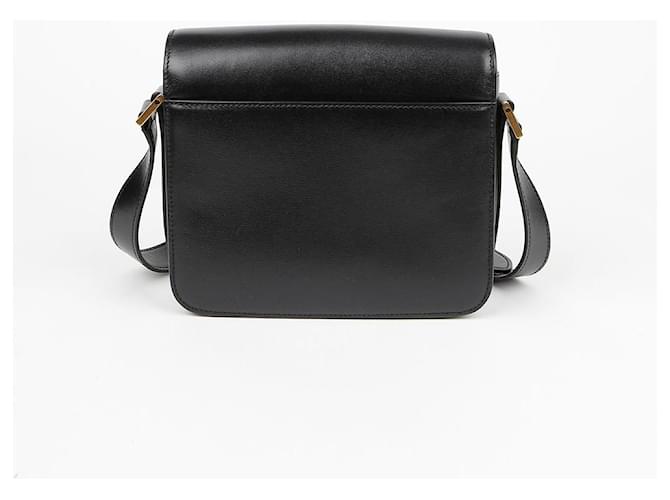 Saint Laurent Borsa a tracolla LE Saddle Small Nero - vista 4