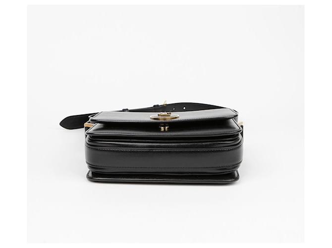 Saint Laurent Borsa a tracolla LE Saddle Small Nero - vista 6