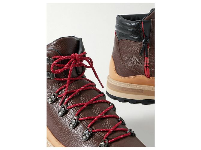 Generalüberholte Moncler Wanderschuhe Beige Brown Braun - Ansicht 5
