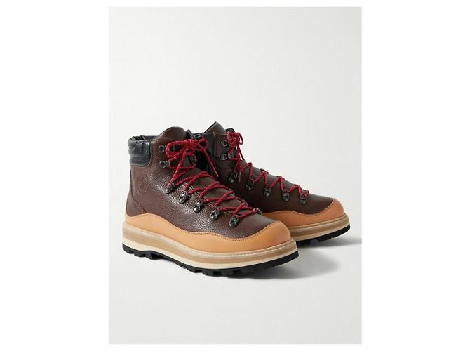 Generalüberholte Moncler Wanderschuhe Beige Brown Braun - Ansicht 9
