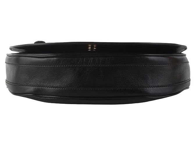 Burberry Borsa Olivier Medium in lambskin Nero - vista 6