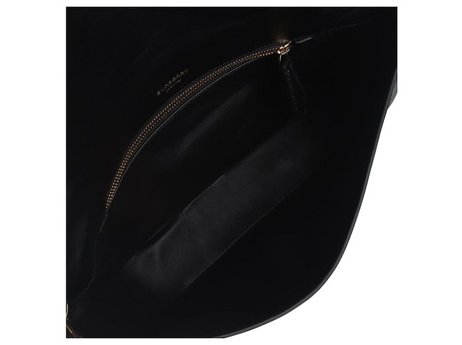 Burberry Borsa Olivier Medium in lambskin Nero - vista 7