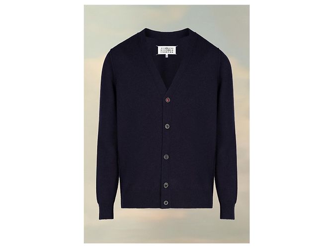 Maison Martin Margiela Maison Margiela Kaschmir-Cardigan Schwarz - Ansicht 2