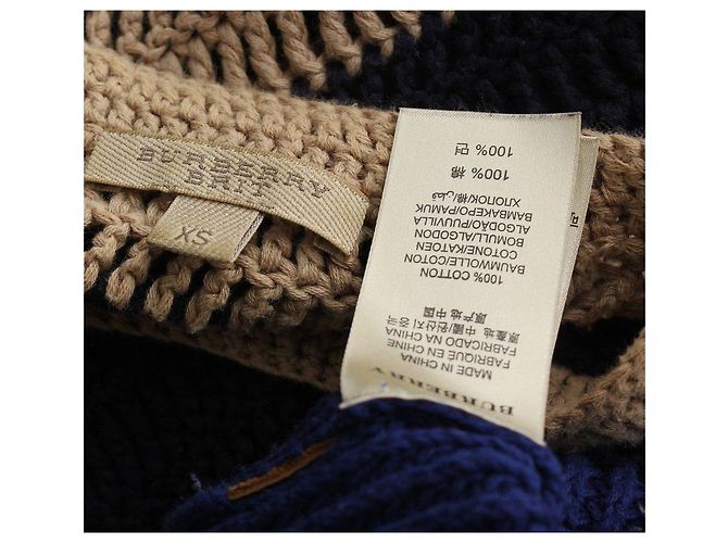 Burberry Brit Colorblock Stricktop XS Mehrfarben - Ansicht 5