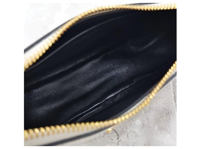 Prada Picca borsa a tracolla in pelle Arke Argento - vista 8