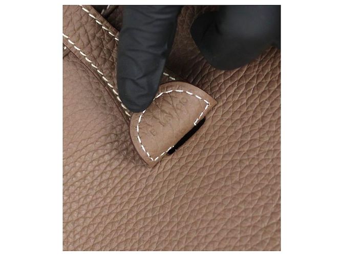 Hermès Evelyne Stamp Castaño - vista 12