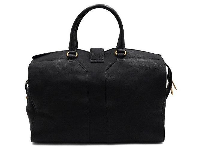 Saint Laurent Cabas Chyc Large Tote Bag Nero - vista 4