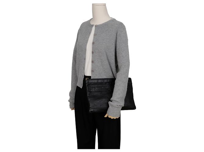 Balenciaga Clutch Classic Clip Nero - vista 11