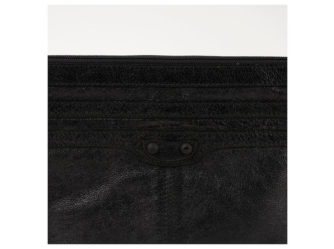 Balenciaga Clutch Classic Clip Nero - vista 2
