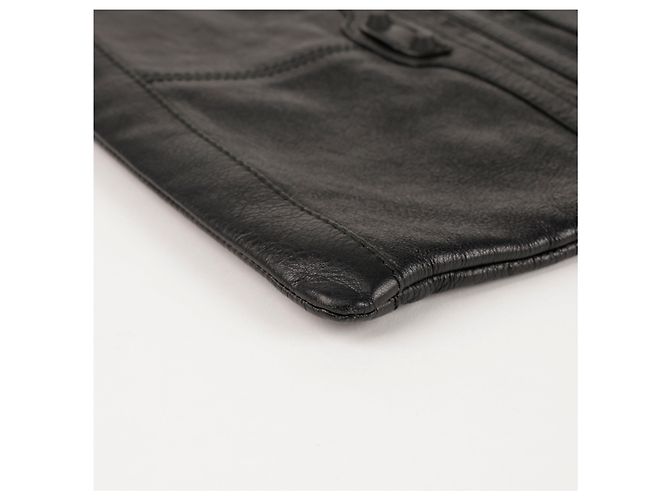 Balenciaga Clutch Classic Clip Nero - vista 6