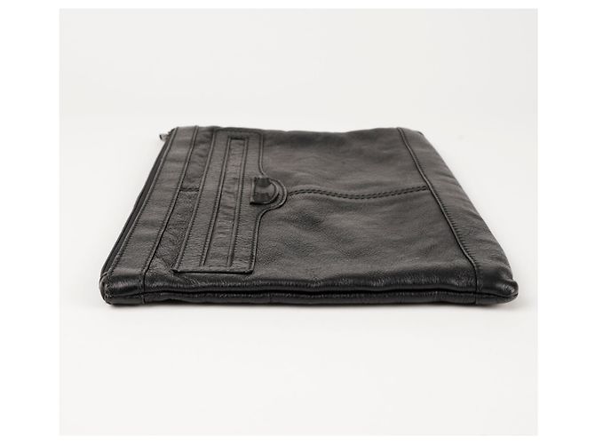 Balenciaga Clutch Classic Clip Nero - vista 8