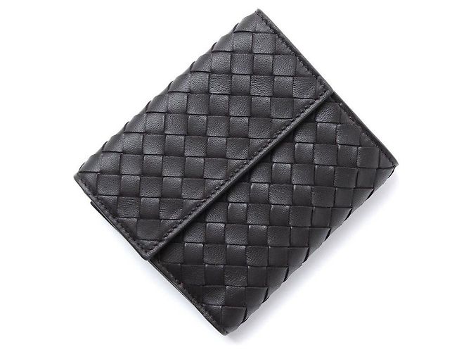 Bottega Veneta Cartera de nappa intrecciato Negro - vista 4