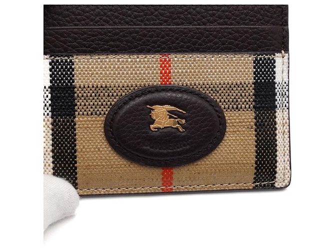Burberry Tarjetero unisex Check Highland - vista 4