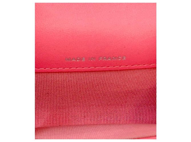 Chanel Kartenetui mit Klappe in Rosa Pink - Ansicht 9