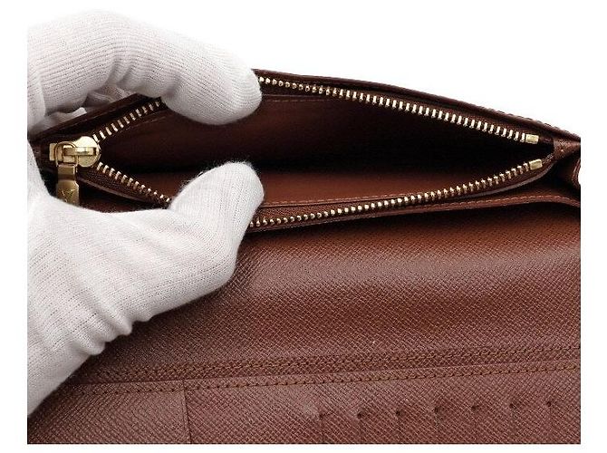 Louis Vuitton Monogram Brazza Lange Geldbörse Mehrfarben - Ansicht 5
