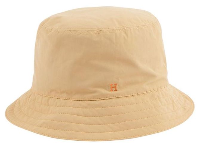Hermès Cappello bucket reversibile Decoupages Arancione - vista 4