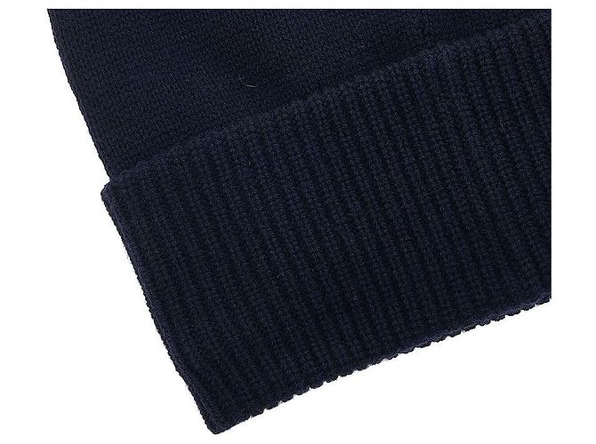 Valentino Signature Logo Damen-Wollmütze LZC Schwarz - Ansicht 6