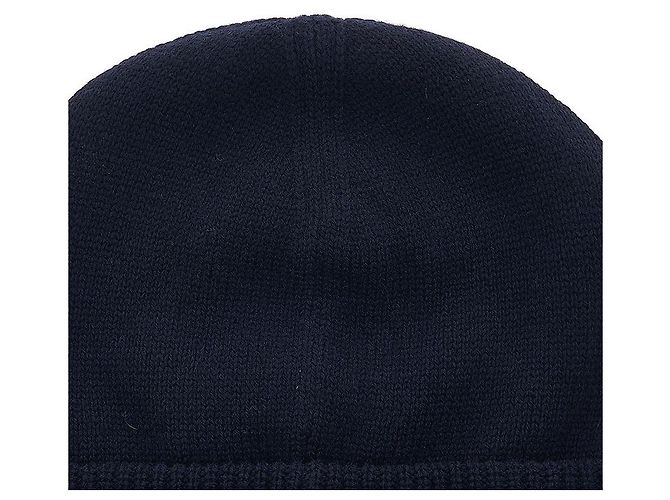 Valentino Signature Logo Damen-Wollmütze LZC Schwarz - Ansicht 7