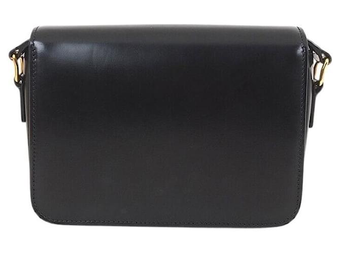 Céline Triomphe Schultertasche Schwarz - Ansicht 2