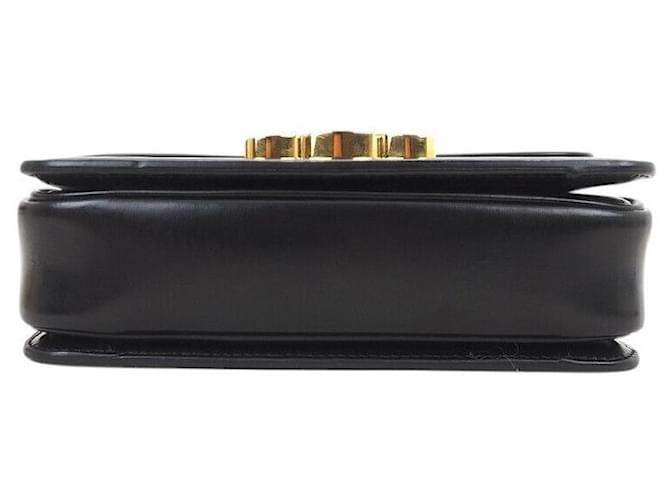 Céline Triomphe Schultertasche Schwarz - Ansicht 6