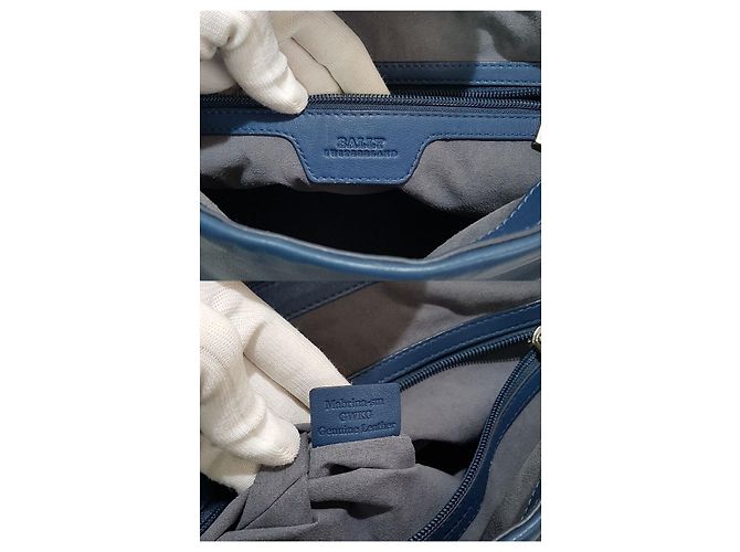 Bally Borsa a tracolla in pelle Blu - vista 4