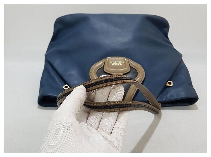 Bally Borsa a tracolla in pelle Blu - vista 5