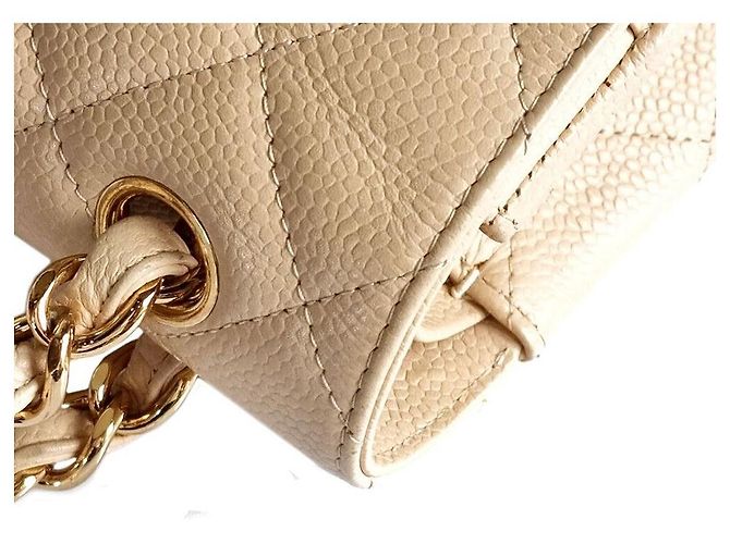 Chanel Caviar Classic Jumbo Braun - Ansicht 6