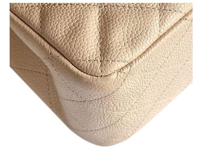 Chanel Caviar Classic Jumbo Braun - Ansicht 7