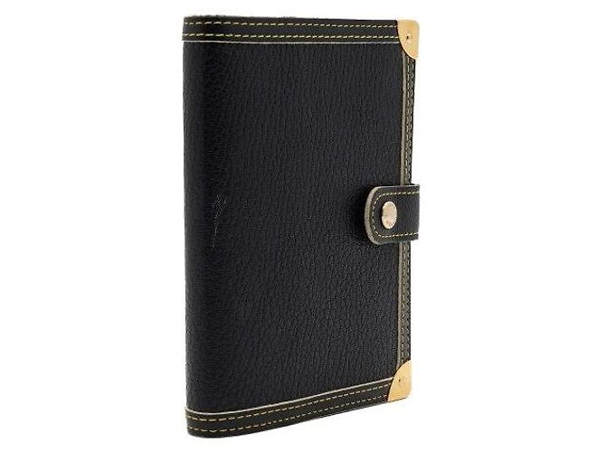 Louis Vuitton Copertina agenda e inserti Navy Suhali Leather Agenda PM - vista 3