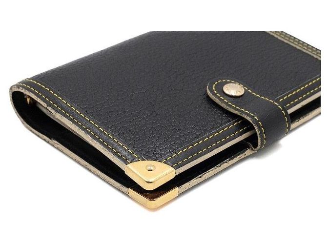 Louis Vuitton Copertina agenda e inserti Navy Suhali Leather Agenda PM - vista 7
