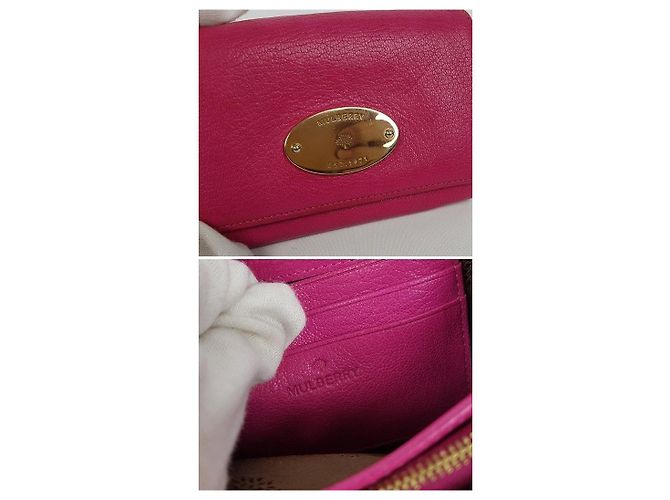 Mulberry Rosa Damen-Geldbörse, Größe Medium - Ansicht 3