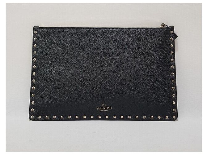 Valentino Rockstud Clutch Schwarz - Ansicht 3